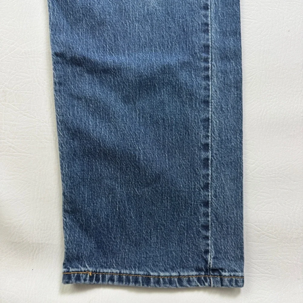 Levis 505 Regular Fit Straight Leg Mens Jeans 36x32 Medium Wash Blue 00505-2309